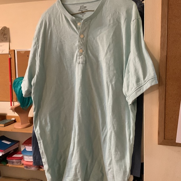 Mens J Crew short sleeve top Large Tall NWOT - Picture 2 of 5